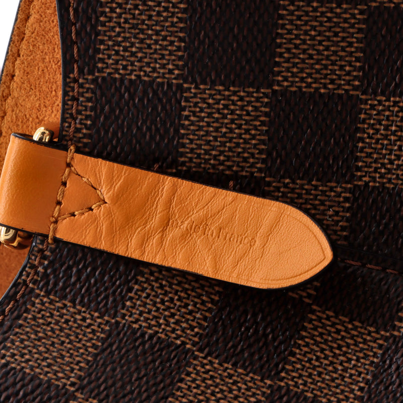 Neonoe Handbag Damier With Leather Mm