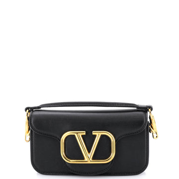 Vlogo Loco Flap Shoulder Bag Leather