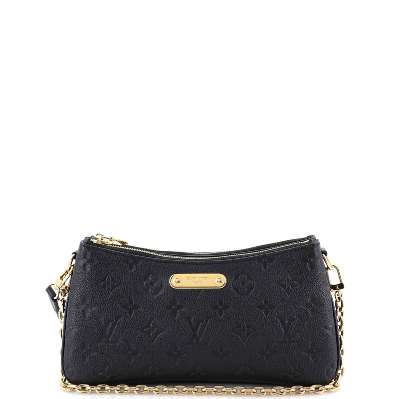 Liv Pochette Embossed Leather