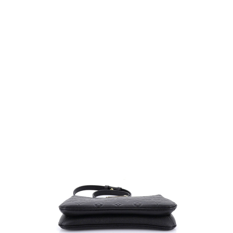 Liv Pochette Embossed Leather