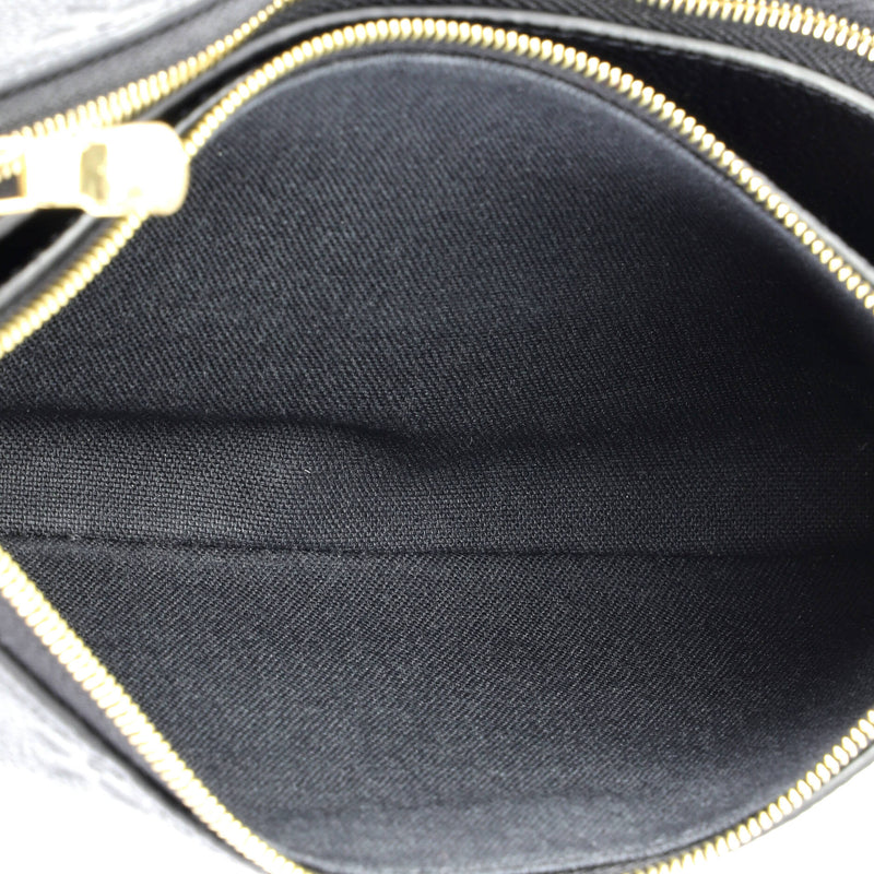 Liv Pochette Embossed Leather