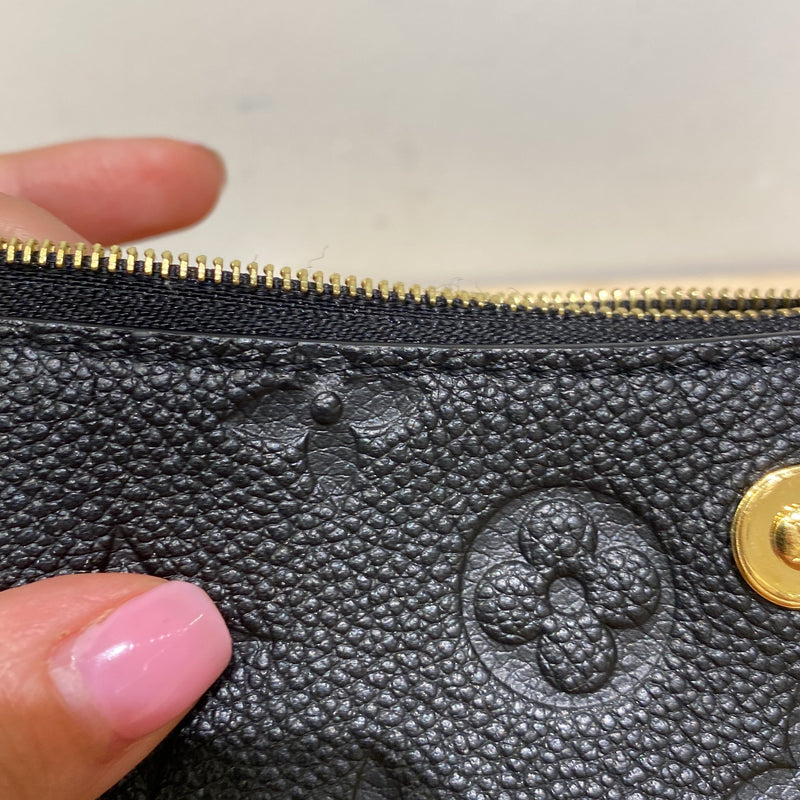 Liv Pochette Embossed Leather