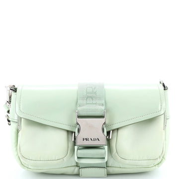 Buckle Pocket Crossbody Bag Spazzolato