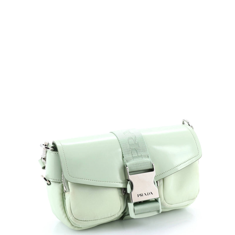 Buckle Pocket Crossbody Bag Spazzolato