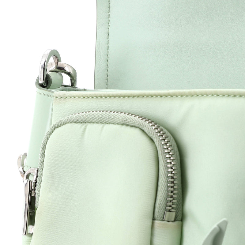 Buckle Pocket Crossbody Bag Spazzolato