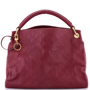Artsy Handbag Empreinte Leather Mm