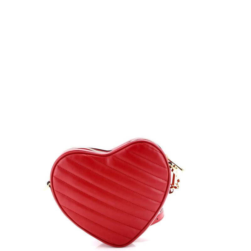 Interlocking G Heart Shoulder Bag