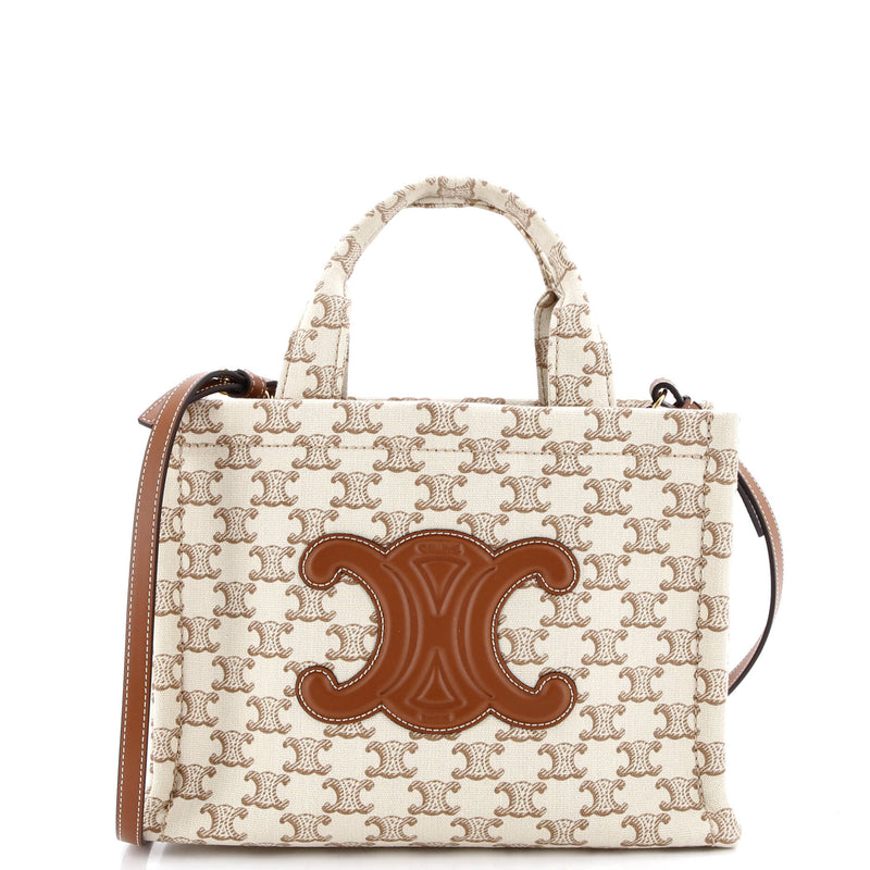 Cabas Thais Tote Triomphe Printed Canvas