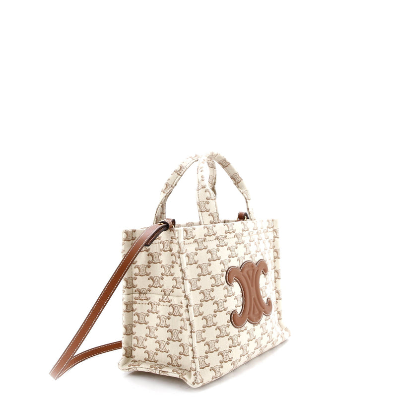 Cabas Thais Tote Triomphe Printed Canvas