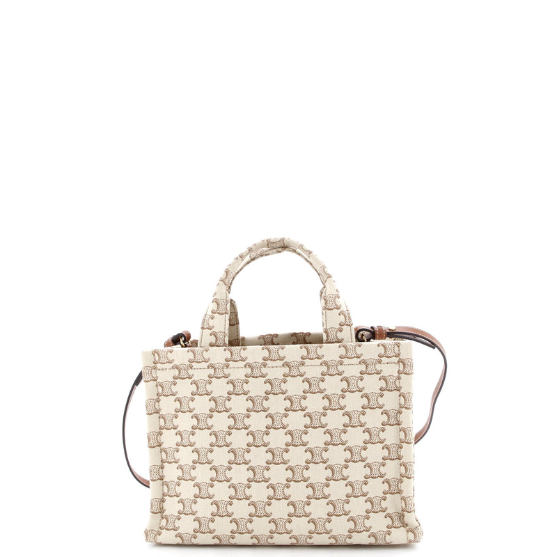 Cabas Thais Tote Triomphe Printed Canvas