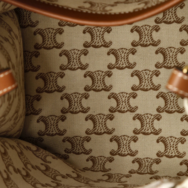 Cabas Thais Tote Triomphe Printed Canvas