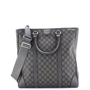 Ophidia Convertible Open Tote Gg Coated