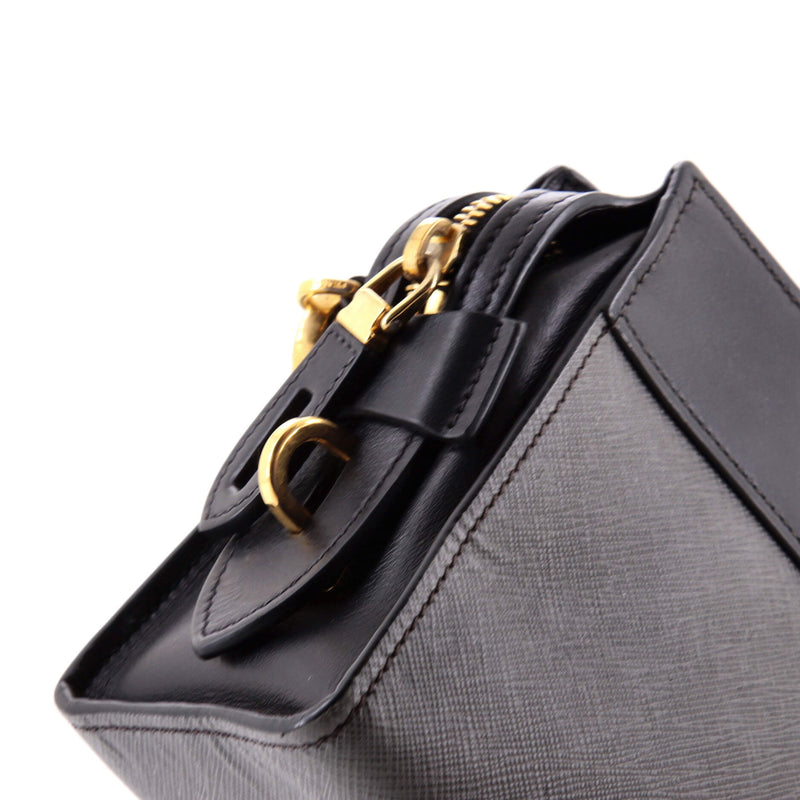 Esplanade Crossbody Bag Saffiano With