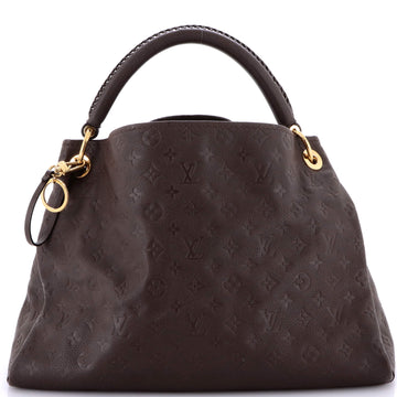Artsy Handbag Empreinte Leather Mm
