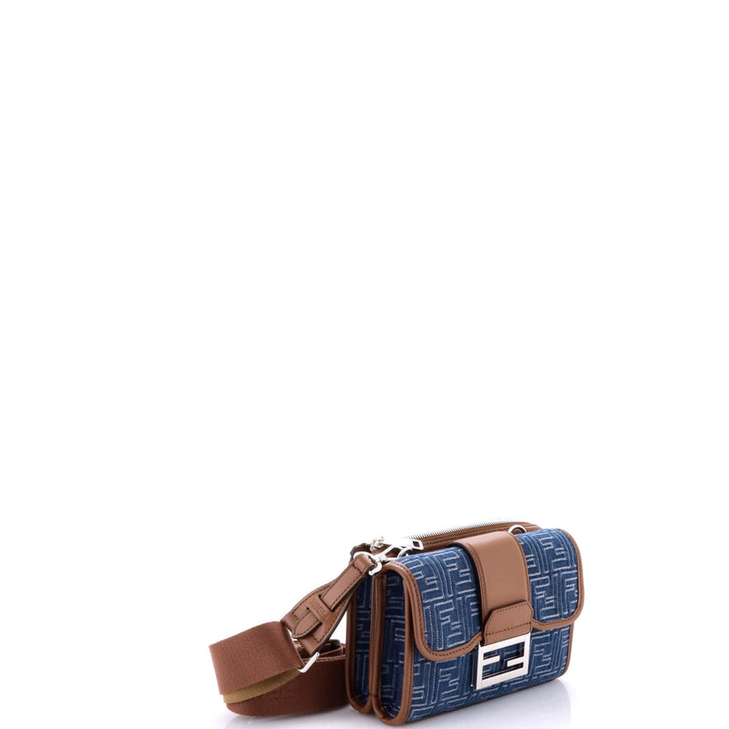 Double Baguette Crossbody Bag Zucca