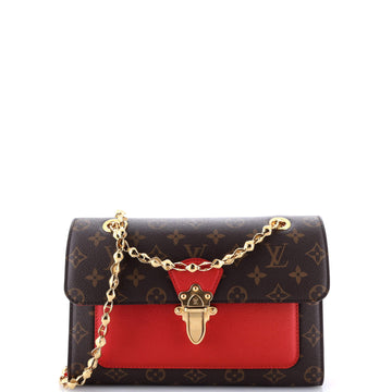 Victoire Handbag Canvas And Leather