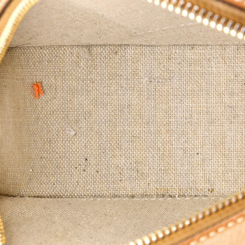 Triomphe Oval Crossbody Bag Straw And