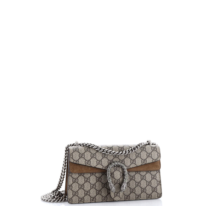 Dionysus Bag Gg Coated Canvas With