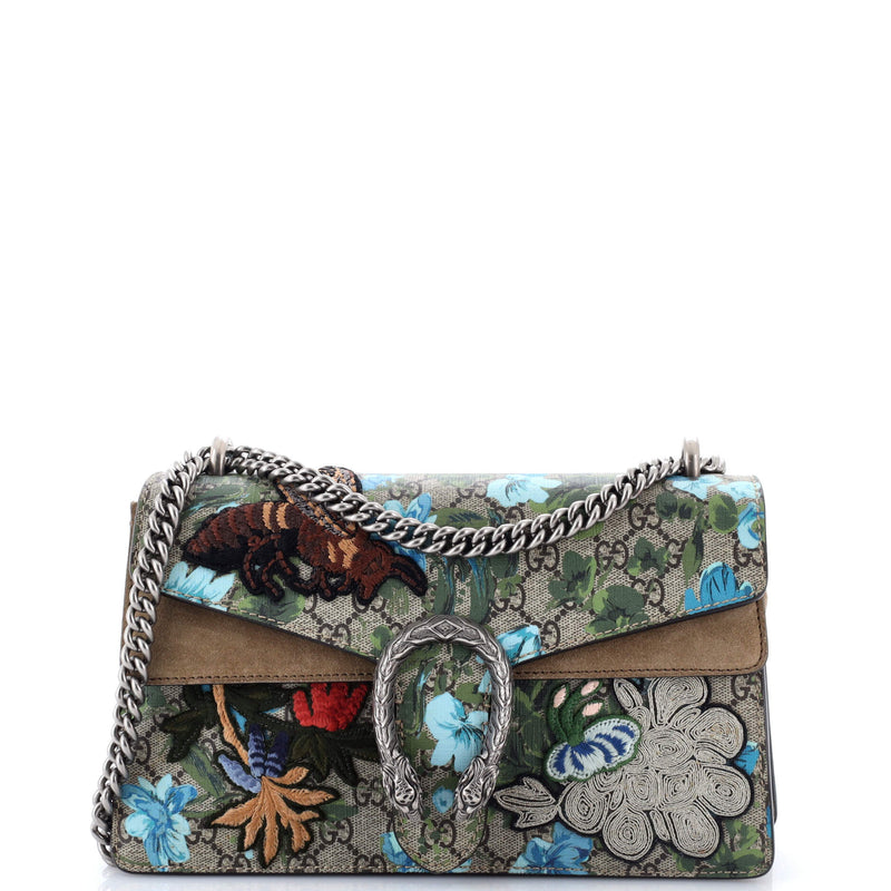 Dionysus Bag Embroidered Printed Gg
