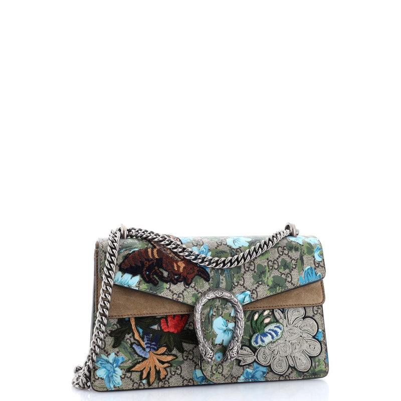 Dionysus Bag Embroidered Printed Gg
