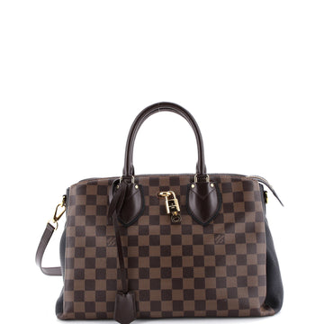 Normandy Handbag Damier And Leather