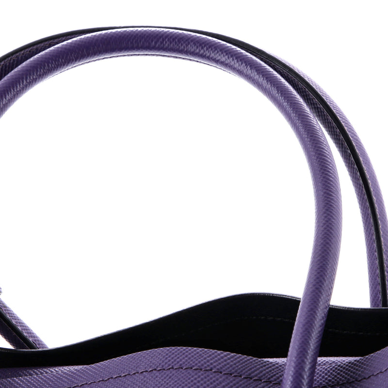 Cuir Double Tote Saffiano Leather Large