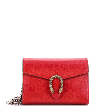 Dionysus Chain Wallet Leather With