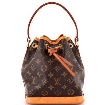 Louis Vuitton Noe Handbag Canvas Mini