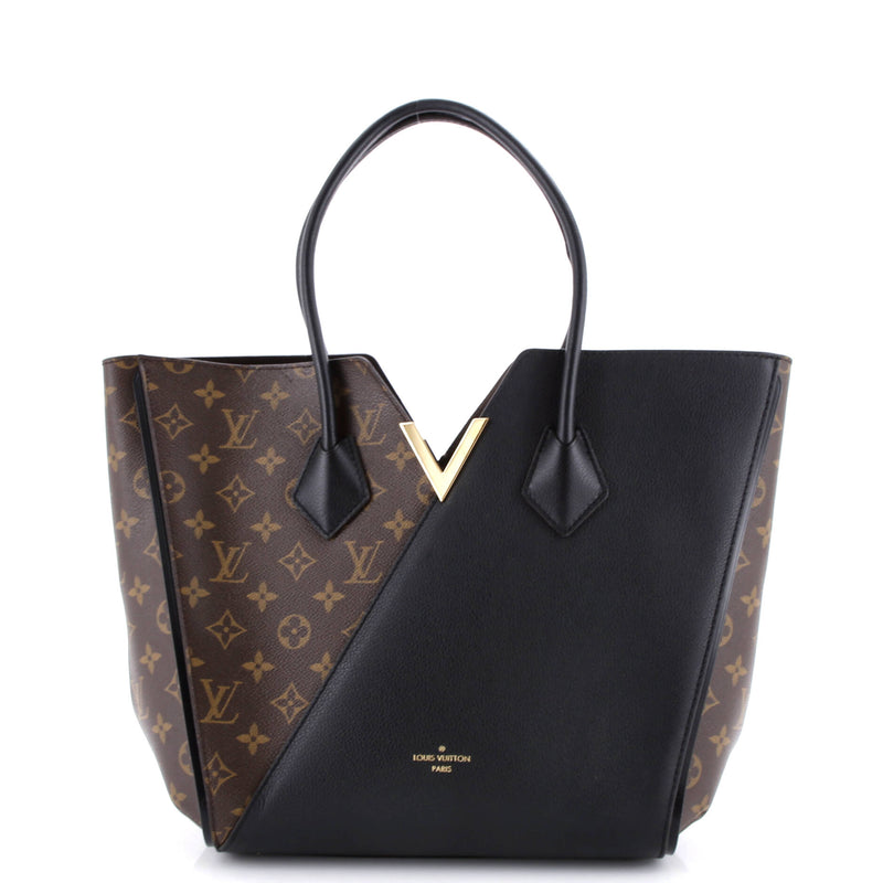 Kimono Handbag Canvas And Leather Mm