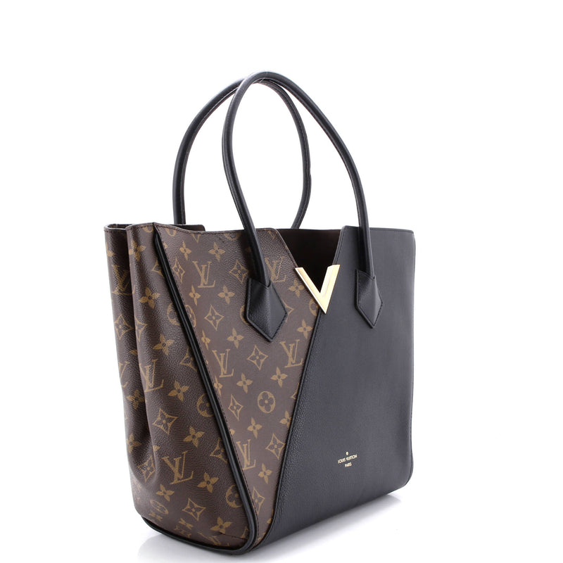 Kimono Handbag Canvas And Leather Mm