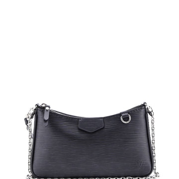 Easy Pouch On Strap Epi Leather
