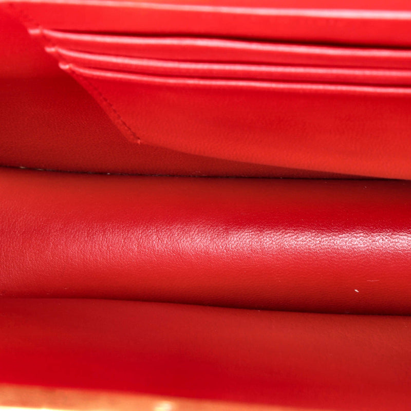 Clasp Crossbody Bag Lizard Mini