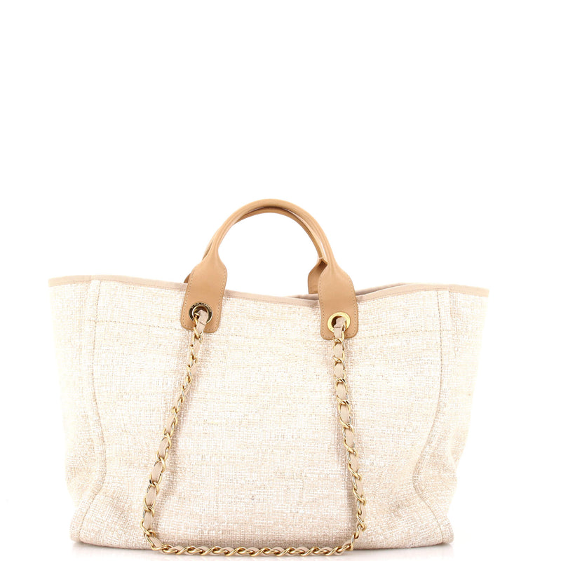 Deauville Tote Raffia With Glitter