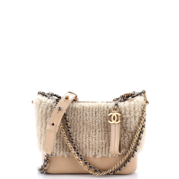 Gabrielle Hobo Shearling And Leather