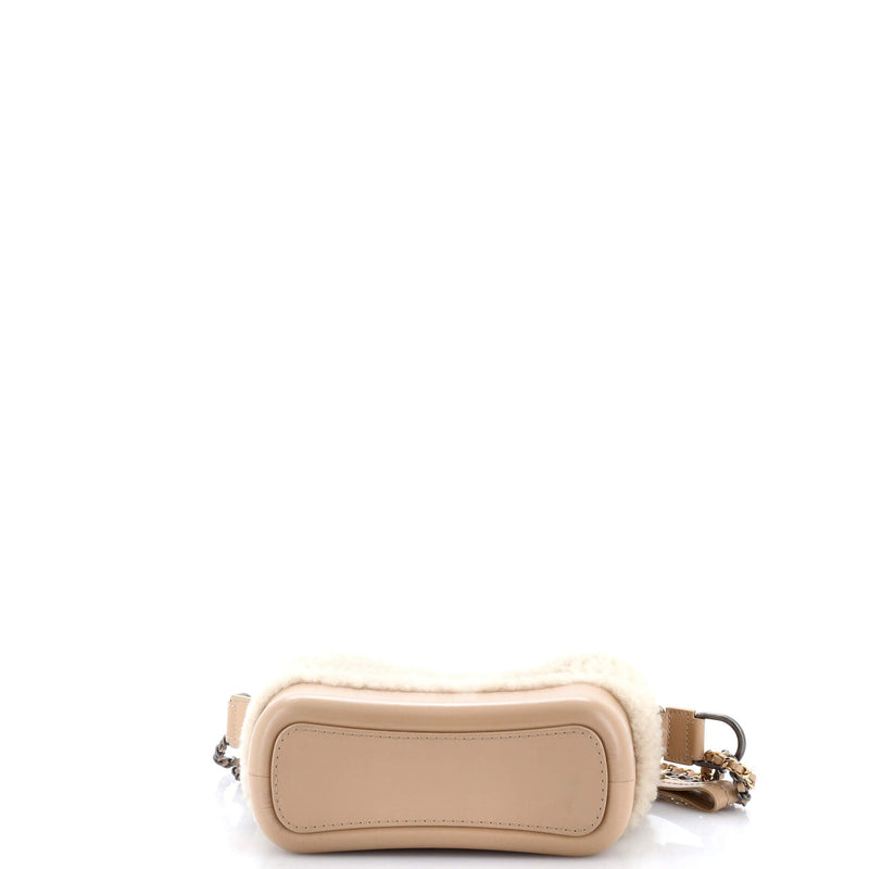 Gabrielle Hobo Shearling And Leather