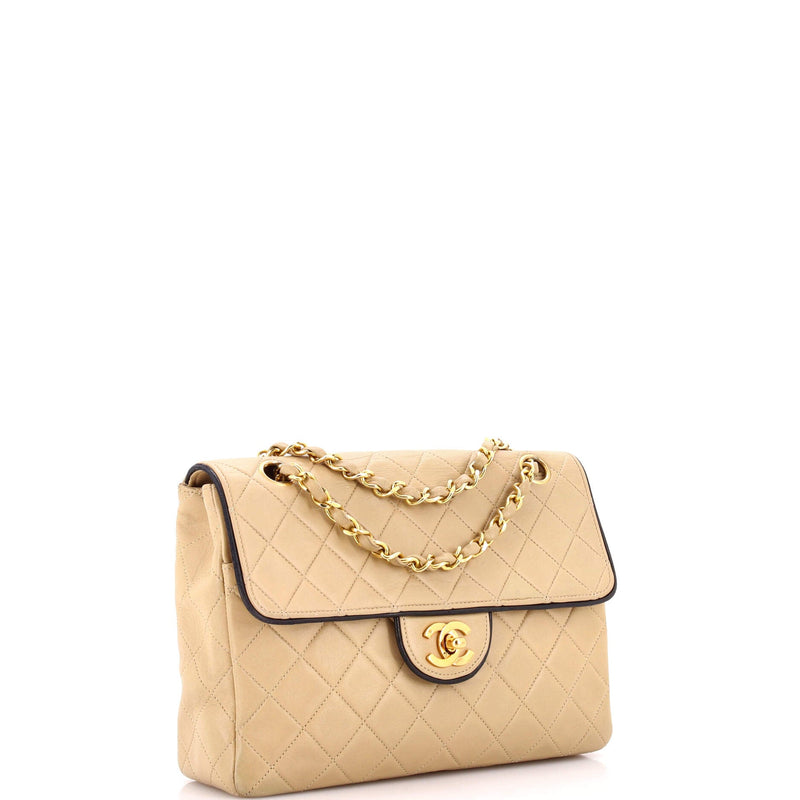 Vintage Square Classic Flap Bag Quilted