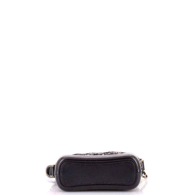 Gabrielle Hobo Logo Motif Sequins Small