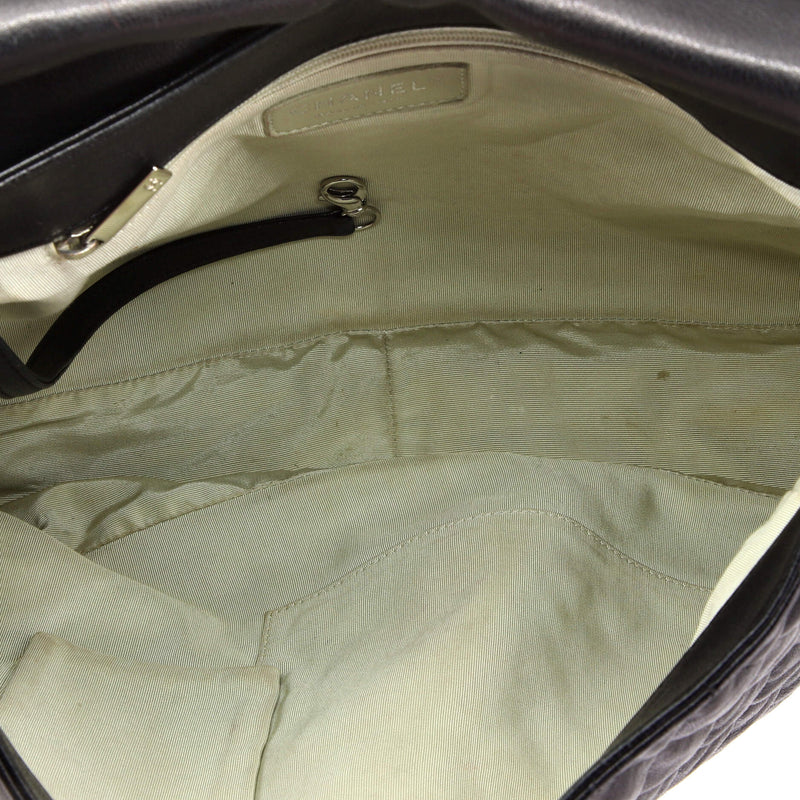 Chain Around Flap Bag Quilted Leather