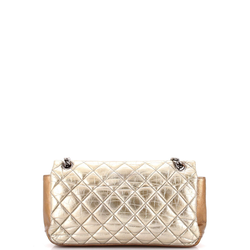 Lady Pearly Flap Bag Quilted Calfskin