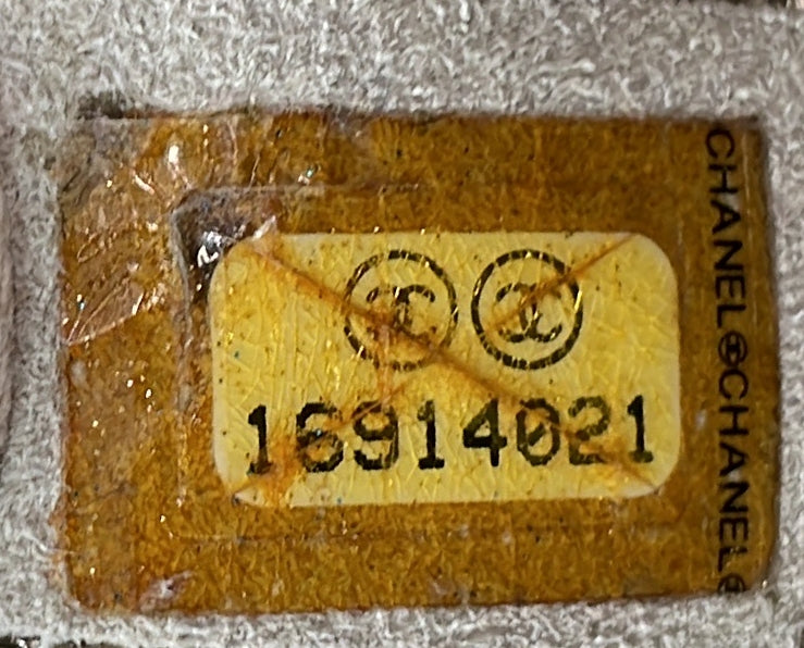 Lady Pearly Flap Bag Quilted Calfskin