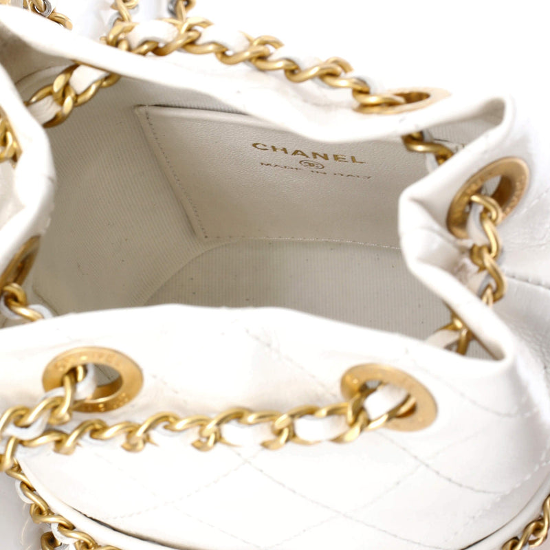 Nauticoco Bucket Bag Quilted Shiny