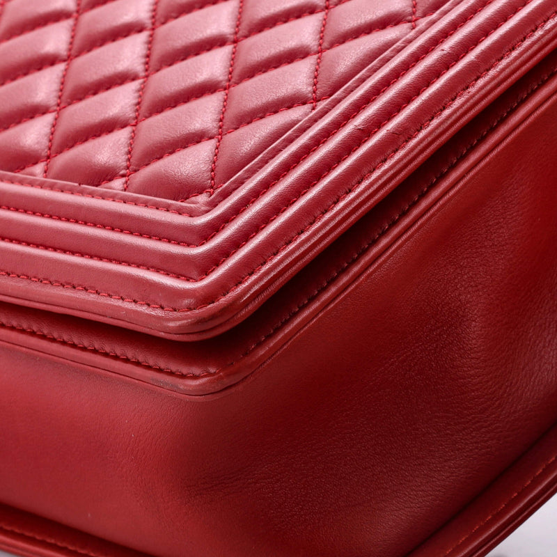 Boy Flap Bag Quilted Calfskin New Medium