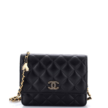 Roller Skate And Star Charms Wallet On