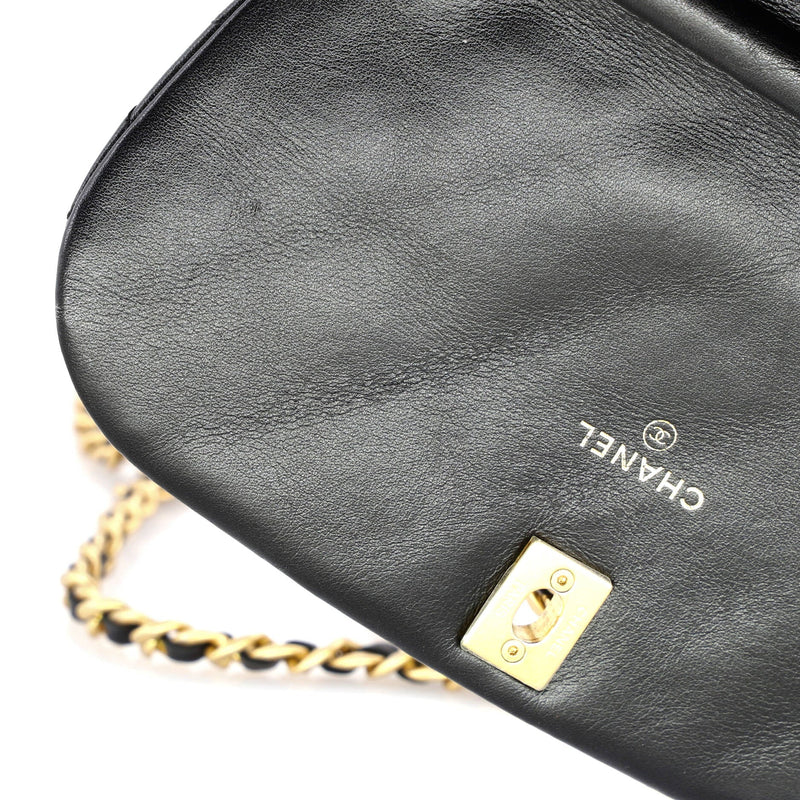 Coco Mail Clutch With Chain Quilted