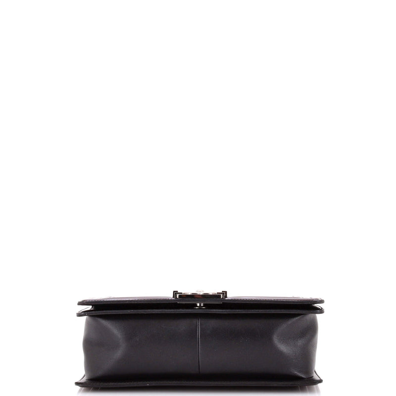 Boy Flap Bag Quilted Patent Old Medium