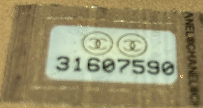 Cc Zip Around Clutch With Chain Quilted