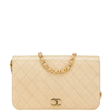 Vintage Full Flap Bag Quilted Lambskin