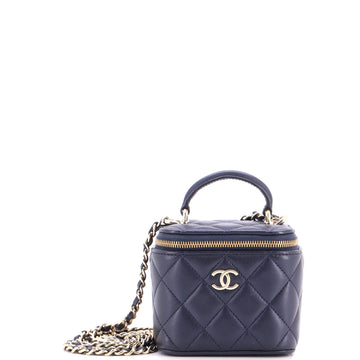 Classic Top Handle Vanity Case With