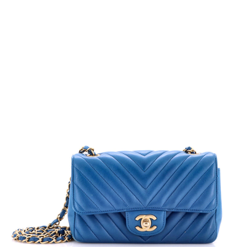 Classic Single Flap Bag Chevron Lambskin