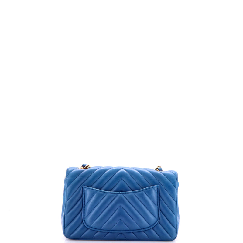 Classic Single Flap Bag Chevron Lambskin